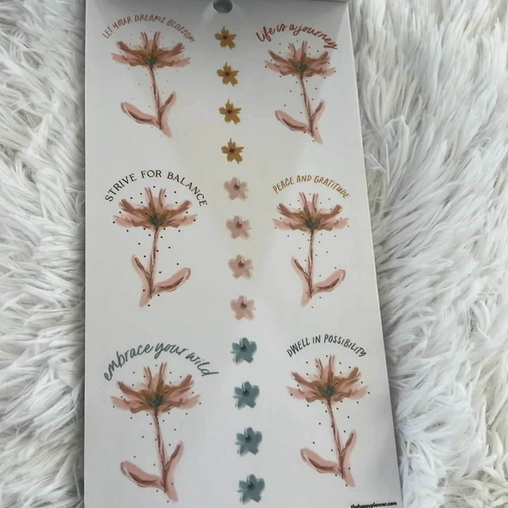 Happy Planner Classic Sticker Sheets - Softly modern 746